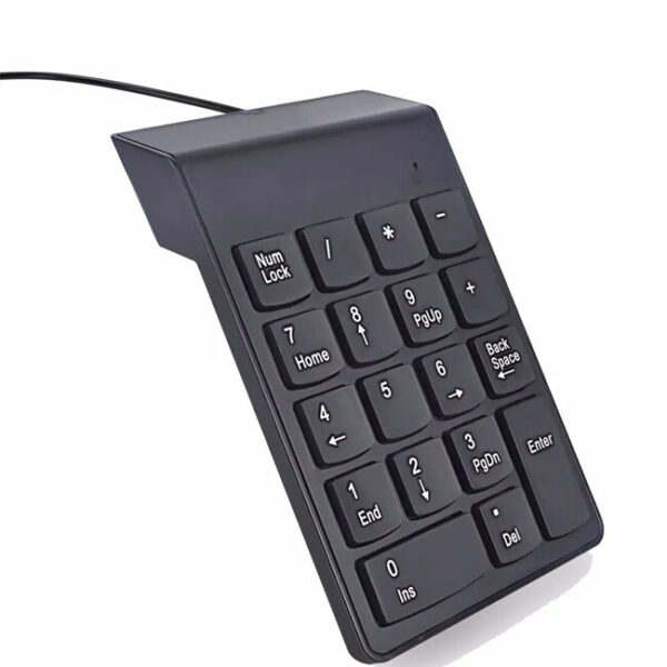 Teclado Numérico Com Fio USB 2.0 18 Teclas - Image 2